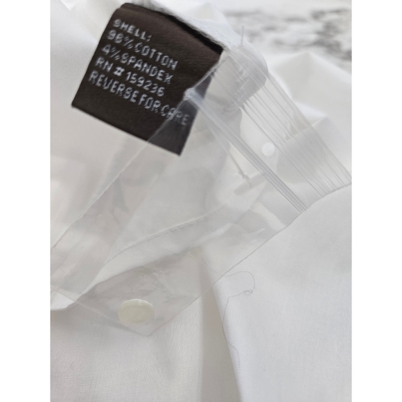 J. McLaughlin White Boyfriend Button Down Top - Picture 8 of 8